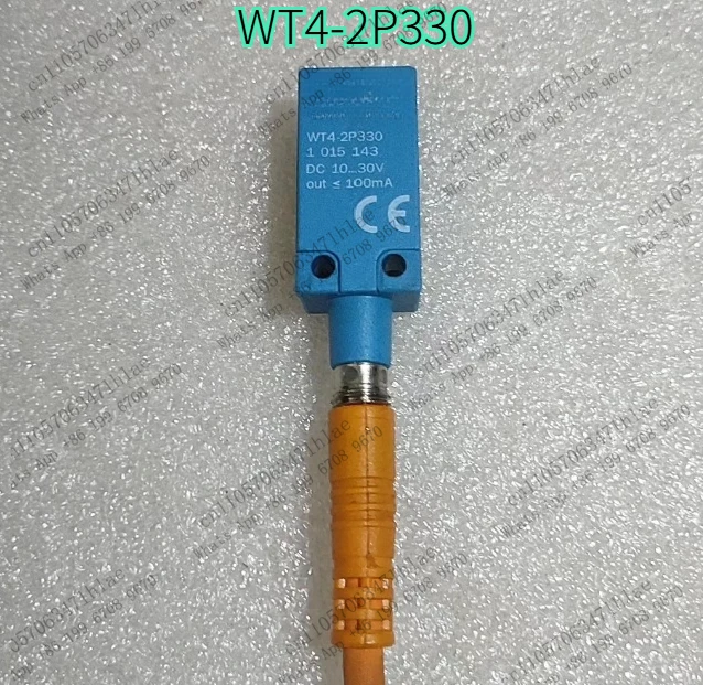WT4-2P330 Plug-in Diffuse Reflection Photoelectric Switch Sensor Fully Functional, Tested OK