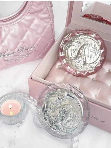 Imagen 2 del producto Flower Knows Limited Surrounding 7 ° Aniversario Maquillaje Espejo de Mano Plegable Bolsa de Almacenamiento de Maquillaje Portátil