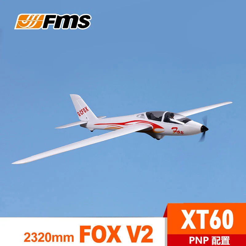 

FMS 2320 мм большой размах крыльев FOX V2 планер электрический радиоуправляемый самолет с фиксированным крылом пенопластовая машина модель игрушка с дистанционным управлением для взрослых