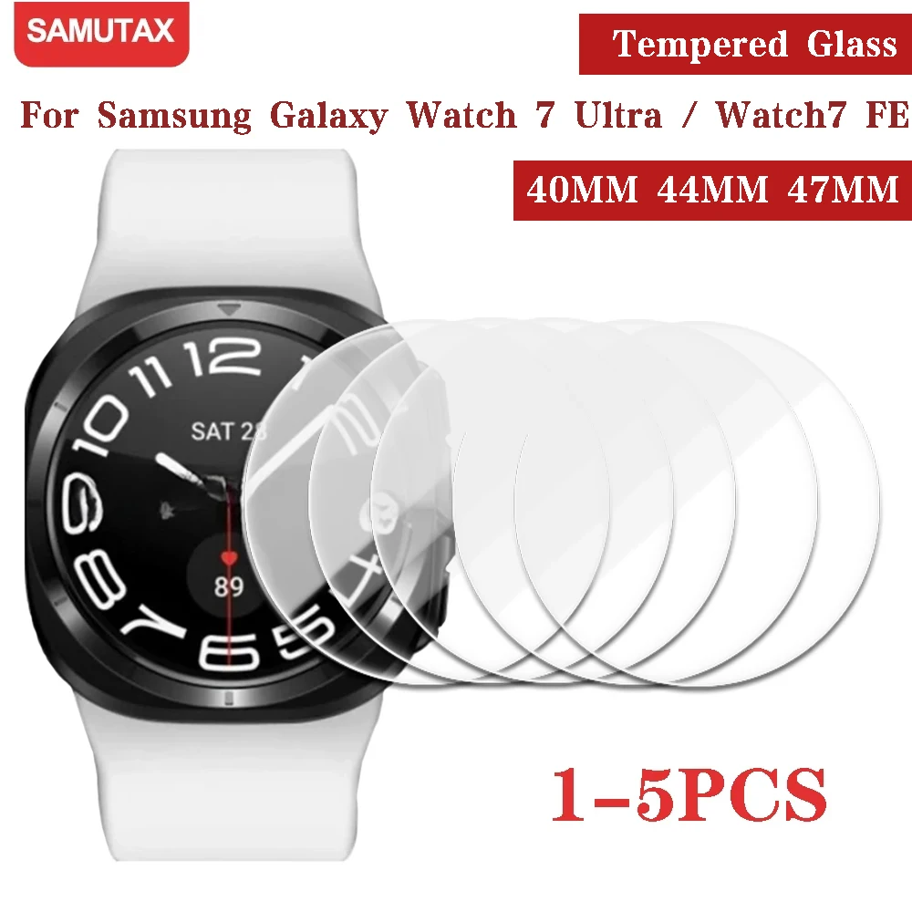 Tempered Glass for Samsung Galaxy Watch 7 Ultra / Watch7 FE SmartWatch Screen Protector Protective Glass