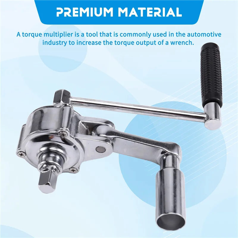 مجموعة مفاتيح مضاعف عزم الدوران شديدة التحمل 1:16 تم ترقيتها لمزيل صامولة إطارات السيارة