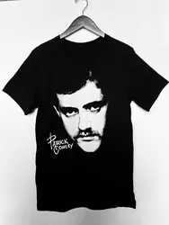 Signature Patrick Cowley T Shirt  Black  long or short sleeves