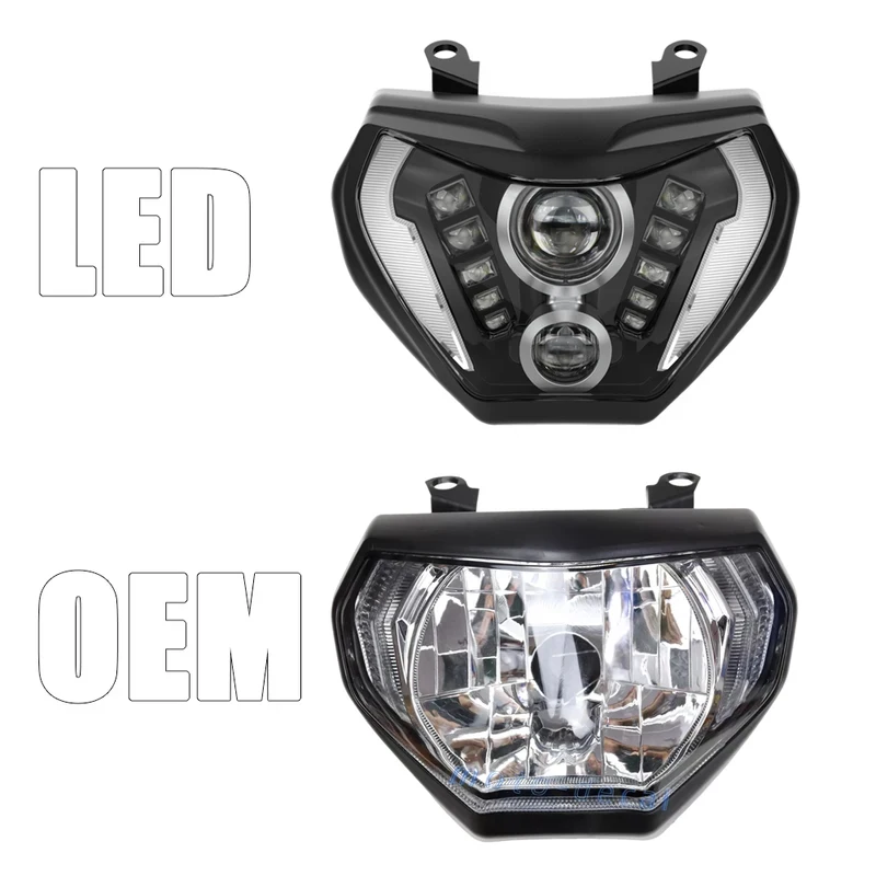 LED Headlight Headlamp For Yamaha MT-09 MT09 MT 09 FZ-09 FZ09 FZ 09 2014 2015 2016 E24 E-mark Motorcycle Head Light Lamp w/ DRL