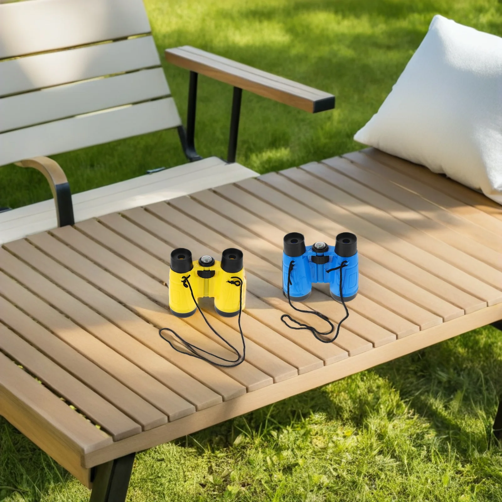 8 قطع تلسكوب صغير محمول مدمج لاستكشاف الطبيعة ومشاهدة الطيور والتخييم والاستخدام في الهواء الطلق #5