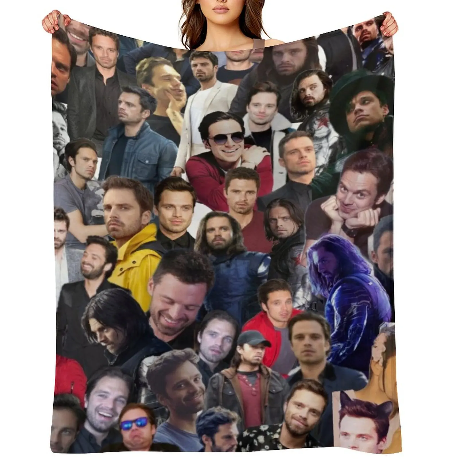 

Sebastian Stan college Throw Blanket Shaggy Decorative Sofas Decorative Sofa Sofa Quilt Blankets