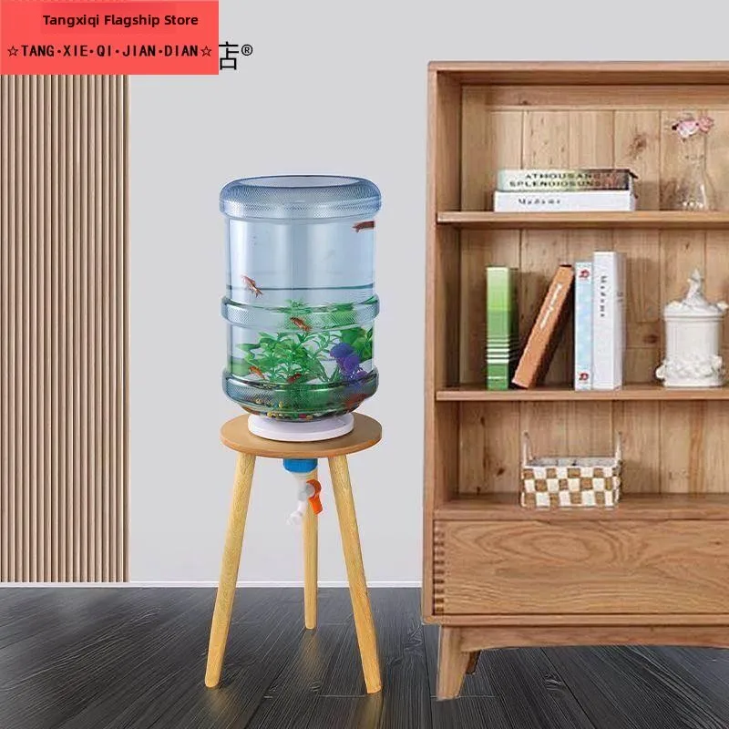 

Inteated Inverted Fi Tank Stand Triangular Mineral Water Buet Fi Rearing Eco-Friendly Aquarium Water Changing System