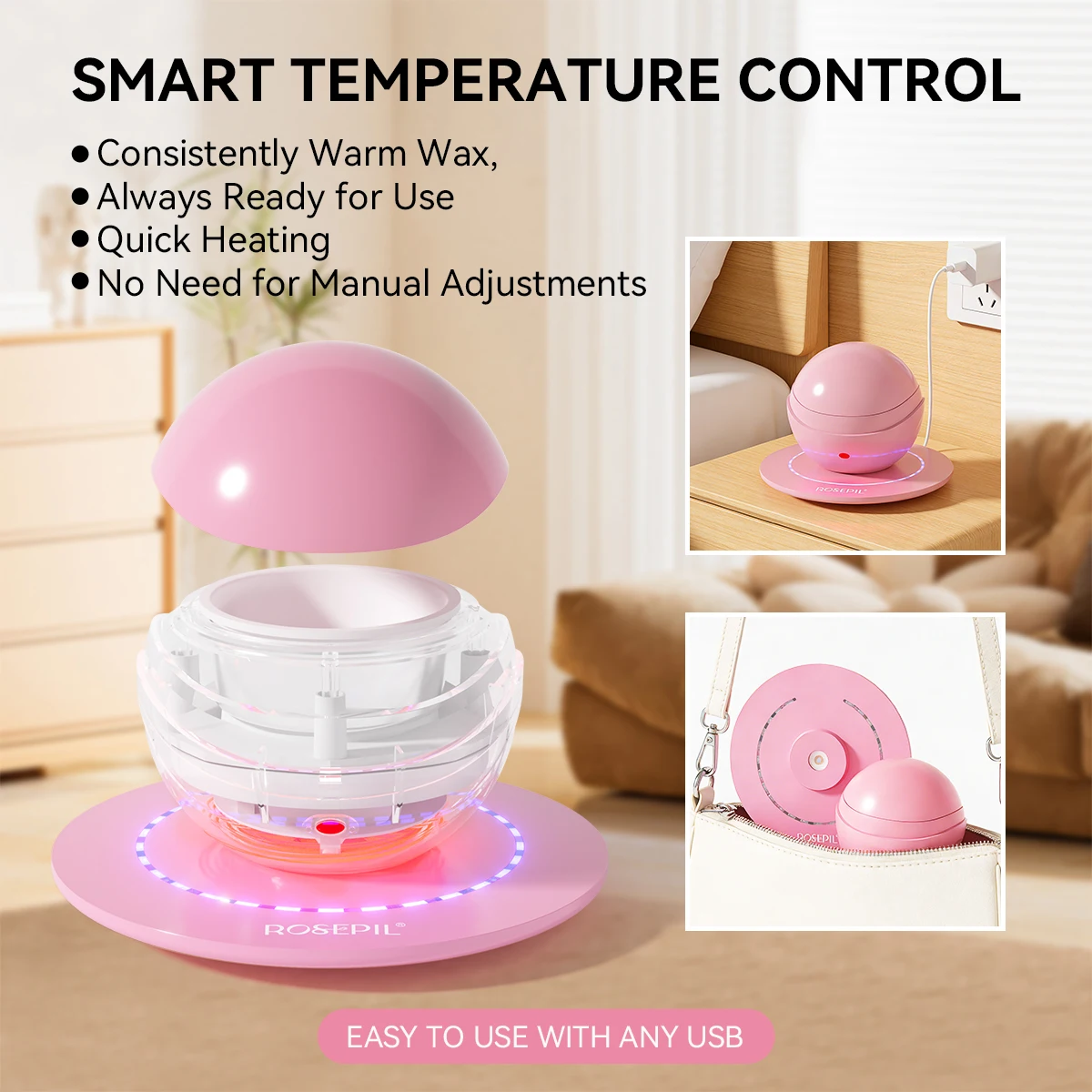 스마트 정온 미니 왁스 워머 세트 55종 USB 충전식 - Ear Wax Remover 리뷰 및 가격