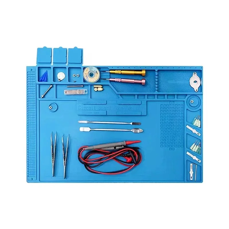 

Digital Equipment Repair Remove Silicone Workbench Mobile Phone Repair Work Heat Insulation Pad Work Pad