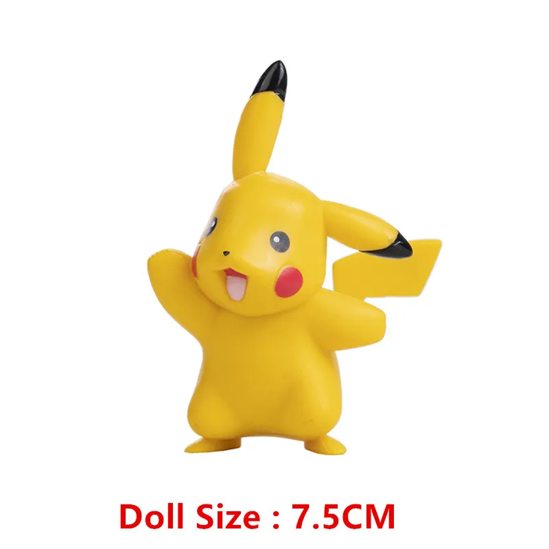 4-13 cm Pokemon Anime-Figur Charizard Mewtwo Pikachu Mew Psyduck Sammlung Pokemon Actionfiguren Modell Geburtstagsgeschenke – Detail 28