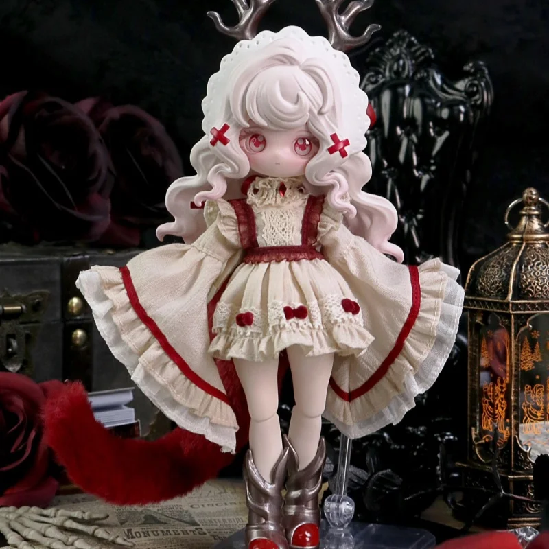 

Оригинальная слепая коробка Lulu Fairy Tale Series, загадочная коробка-сюрприз, 12 очков, Bjd, экшн-кукла, настольный орнамент, игрушка, подарок на день рождения