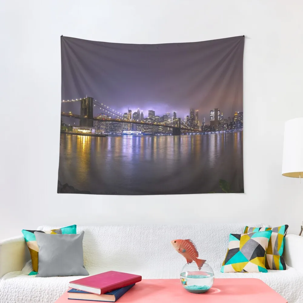 

Bright Lights of New York II Tapestry Decorations For Room Wallpaper Wall Decor Tapestry