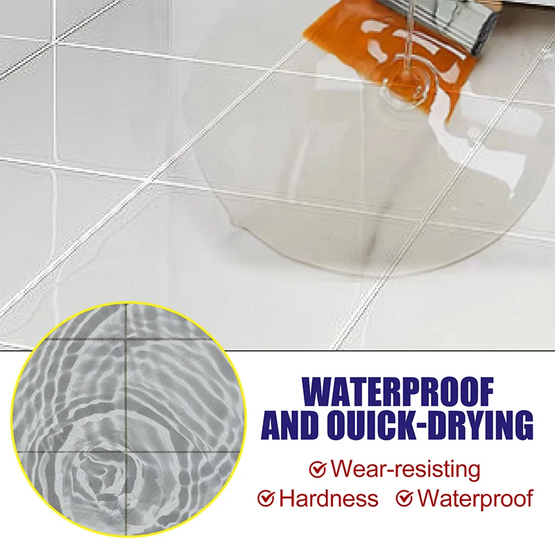 Waterproof Coating Sealant Agent Transparent Invisible Paste Glue Leak-Proof Coating for Bathroom Floors and Renovation Projects