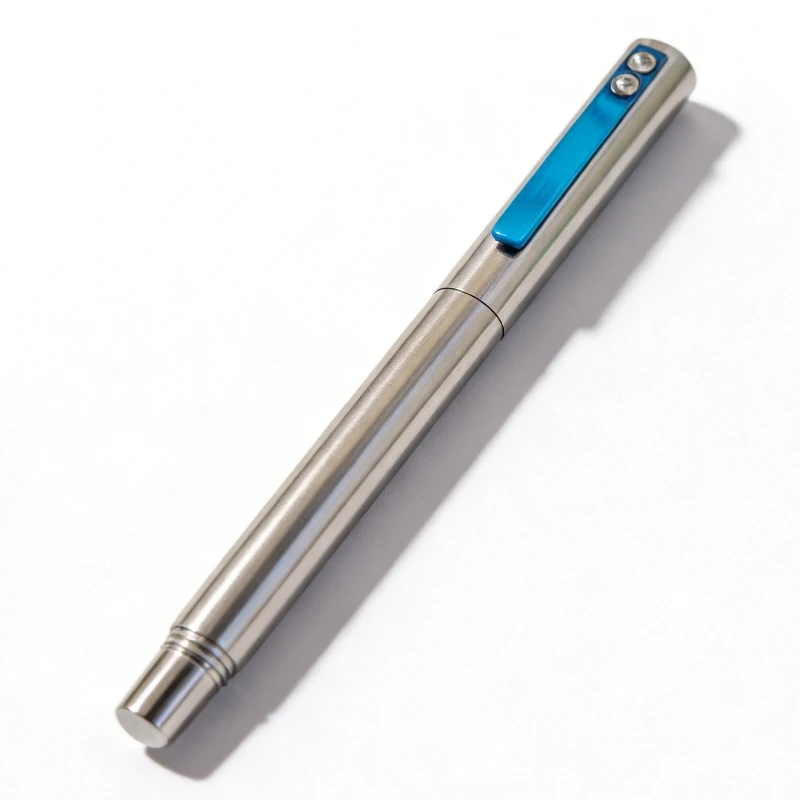 

Titanium Alloy Gel Pen High Quality Balaoye Pen Universal G2 Black 0.5mm Refill Office Signature Business Writing Rollerball Pen