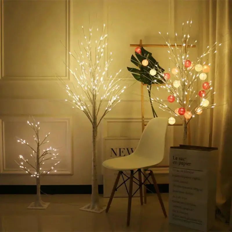 2023 DIY Leds Birch Tree Light Glowing Branch Light Night LED Light Suitable For Home Bedroom Wedding Party Christmas Decoration