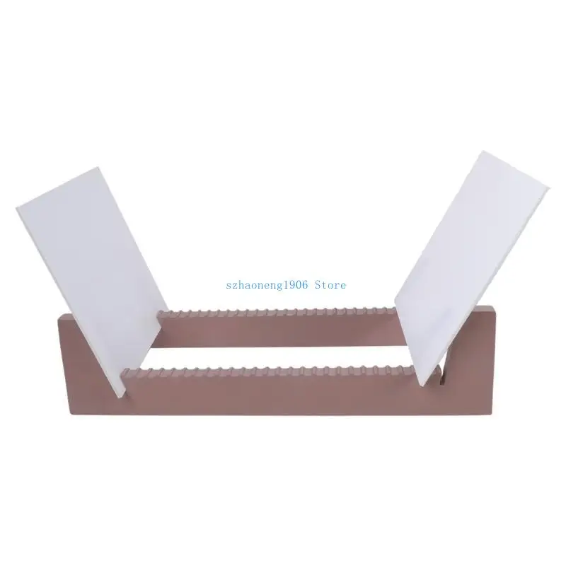 

85LF Solid with Acrylic Ends Modern Portable Record Stand for Record