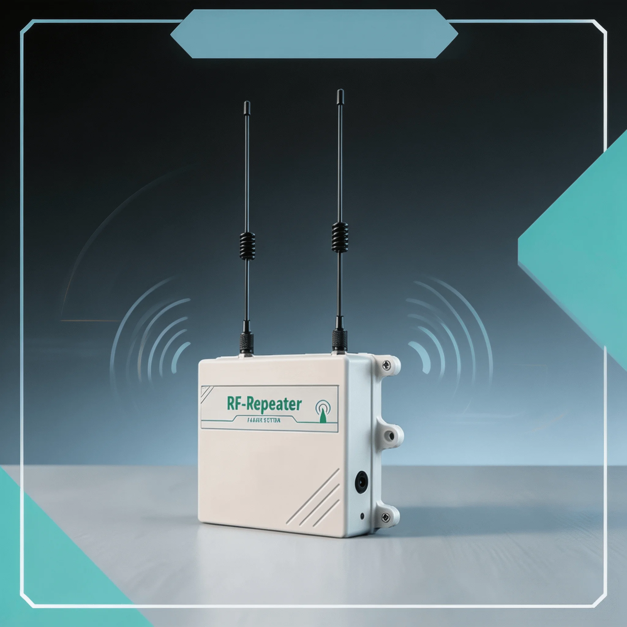 DC12V 32‑Code Learning RF Relay 433MHz Alarm Signal Extender Dual Antenna US EU Plug For Home Villa Safety Protection Equipment