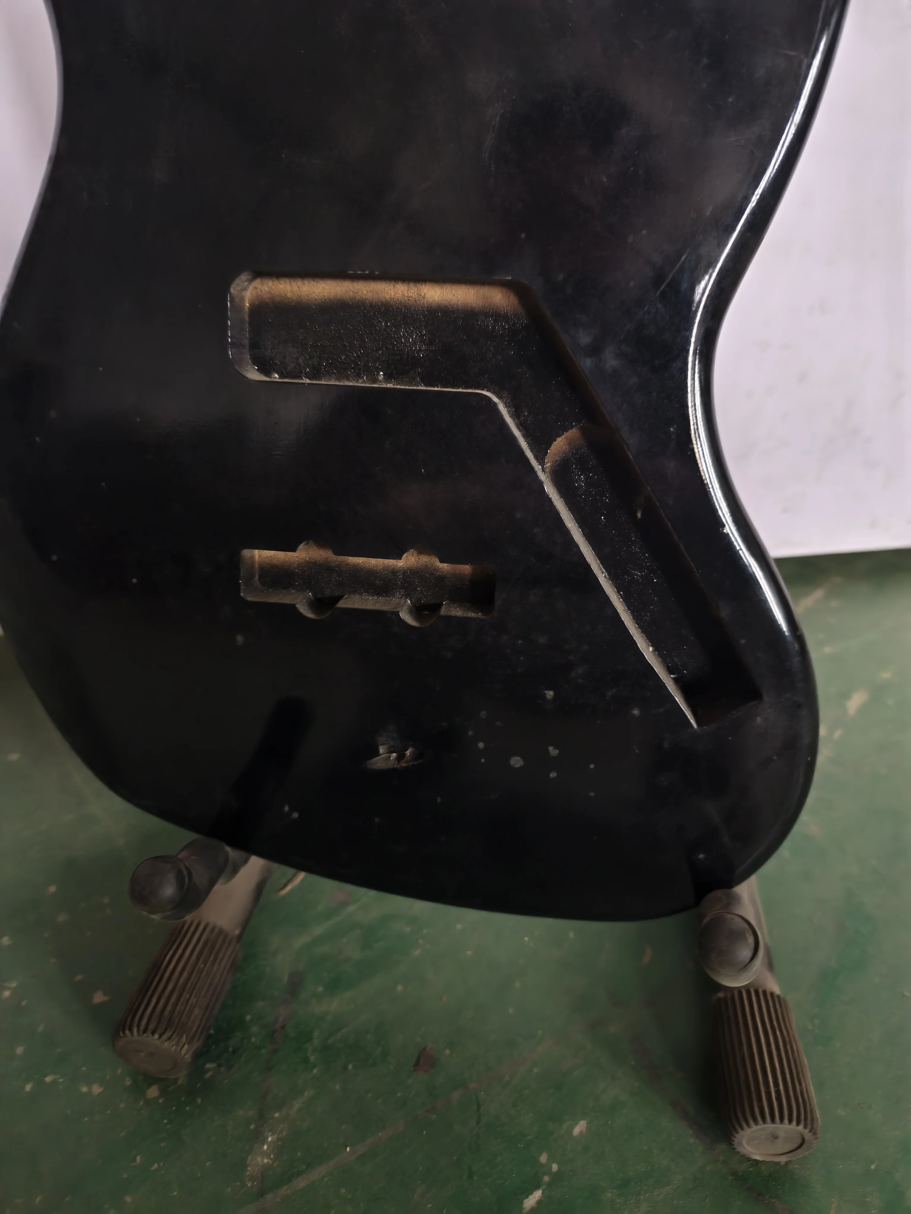 Electric Guitar Body with Minor Defects Irregular Customizable Inventory Item for Guitarists