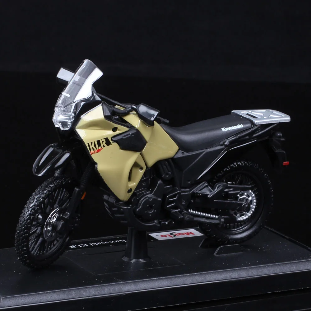 1:18 Scale Maisto 2022 Kawasaki KLR 650 Model Motorcycle Diecasts & Toy Vehicles Bike Racing Off Road Bike Dirt Moto Collectible