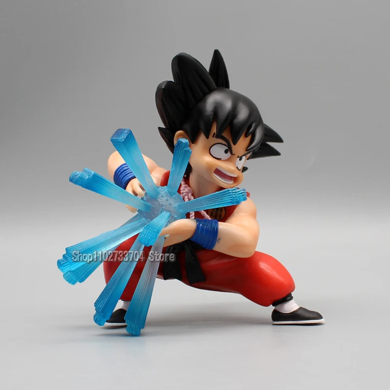 Anime Dragon Ball Goku Figures GK Son Goku Kamehameha Action Figures 13cm PVC Model Collection Toy Desktop Decoration Doll Gifts