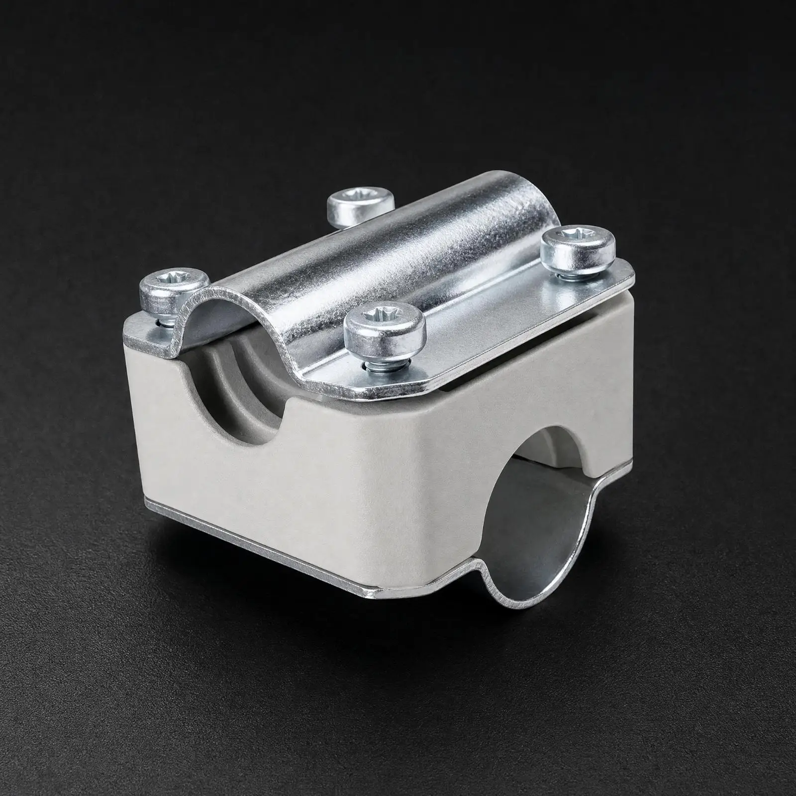 Mounting Bracket Bolt-Secured Mower Handle Mounting Clamp Bracket for Workshop Equipment Servicing