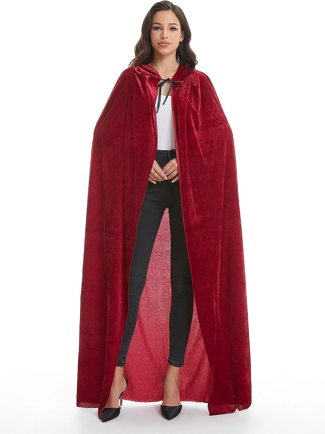 ex طويل تأثيري awl مرحلة الأداء زي loween اخفاء الاسمية متعدد الألوان رقيقة عباءة المرحلة العرقية الزي #1