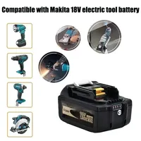 Suitable for replacing rechargeable lithium batteries with original Makita 18V batteries BL1830B BL1850B BL1850 BL1840 BL1860