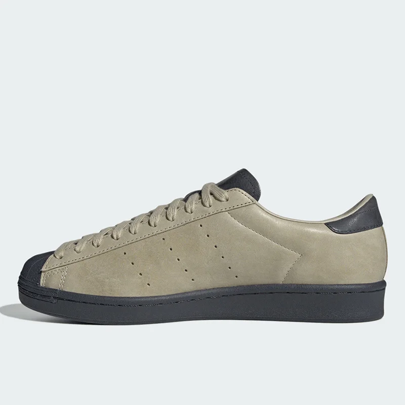 Adidas Originals Authentic Low Top Skate Shoes KJ2539 Carbon Black Wonder Brown Cow Leather Rubber Toe Cap Casual Sneakers