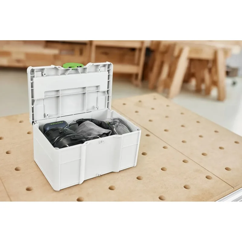 Festool 577818 Systainer³ SYS3 S 147 T-LOC Tool Box Stackable Storage Case for Power Tools & Accessories