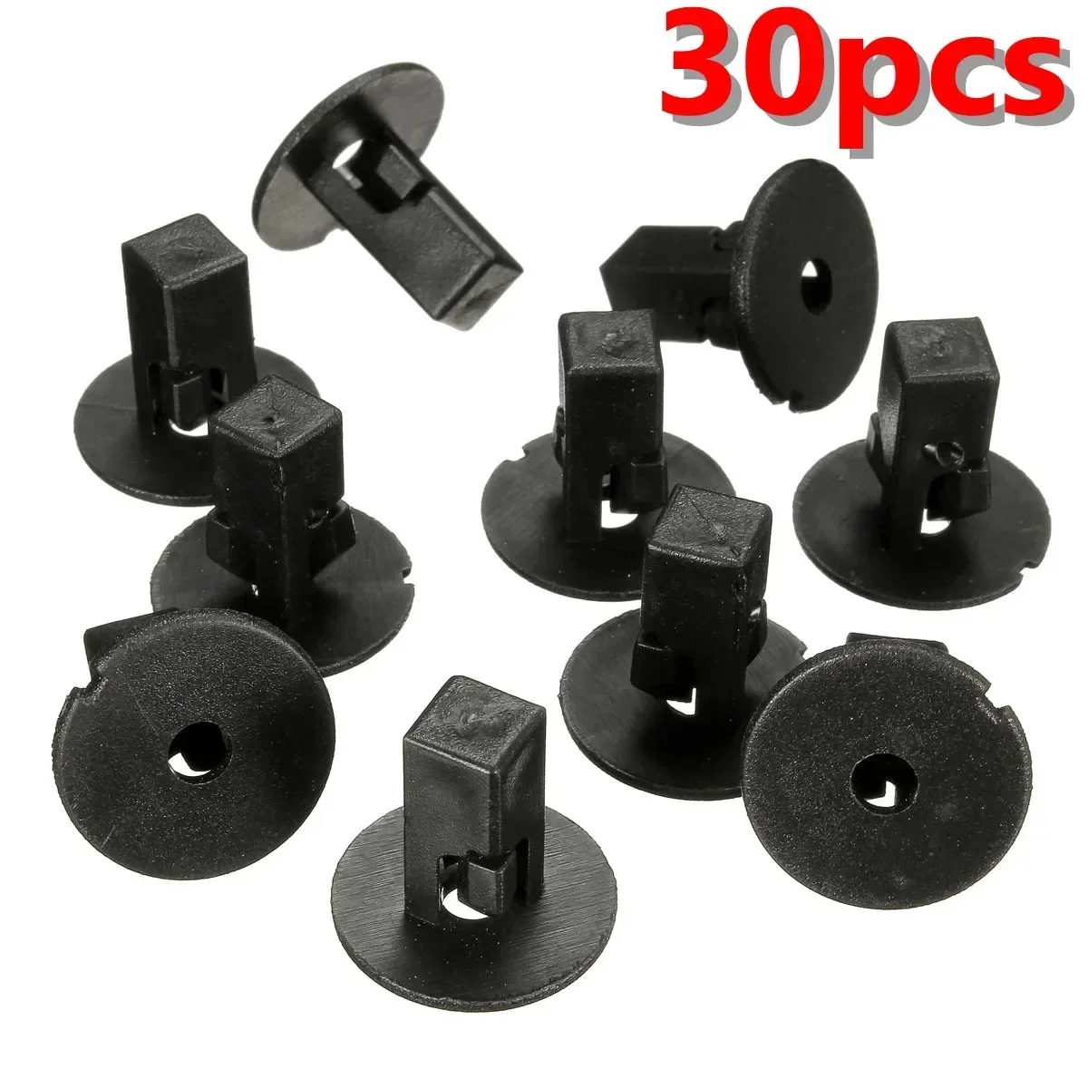 90189-06065 9MM 10pcs 30pcs Nylon General Clips for Fender Liner Screw Grommets For Toyota Tacoma for Lexus Black Car Auto Clips