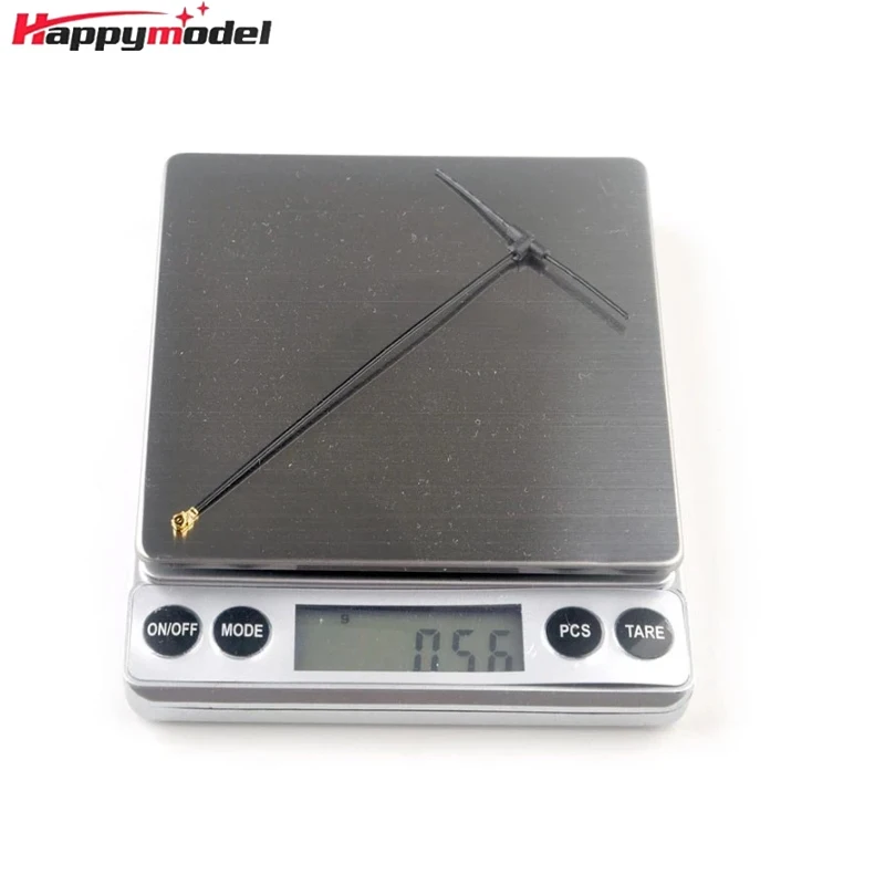 

Happymodel 2.4G T Omnidirectional Receiver Antenna 40mm 90mm for ELRS EP1 RX IPEX1 Compatible with TBS Tracer RC FPV Model Parts