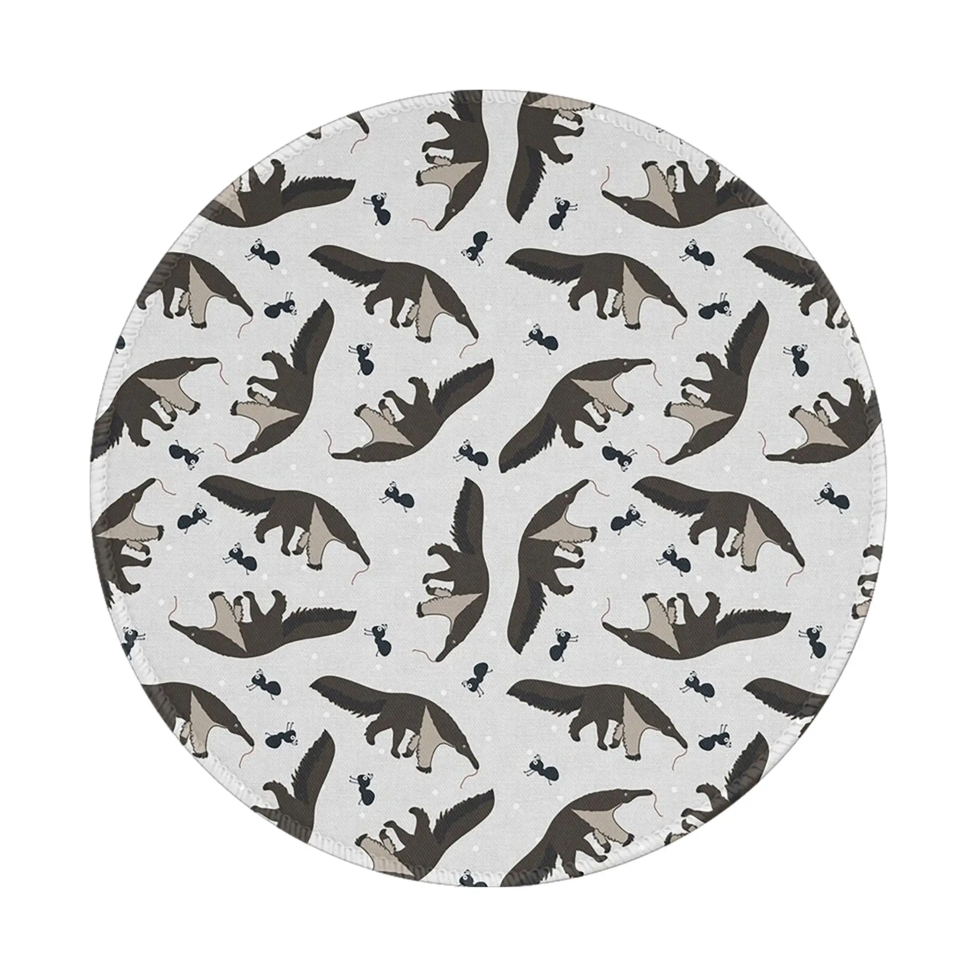Giant Anteaters and Ants All over Mouse Pad Computer Keyboard Mouse Mat Gamer PC Laptop Desk Mat Office Accessories Table Mats