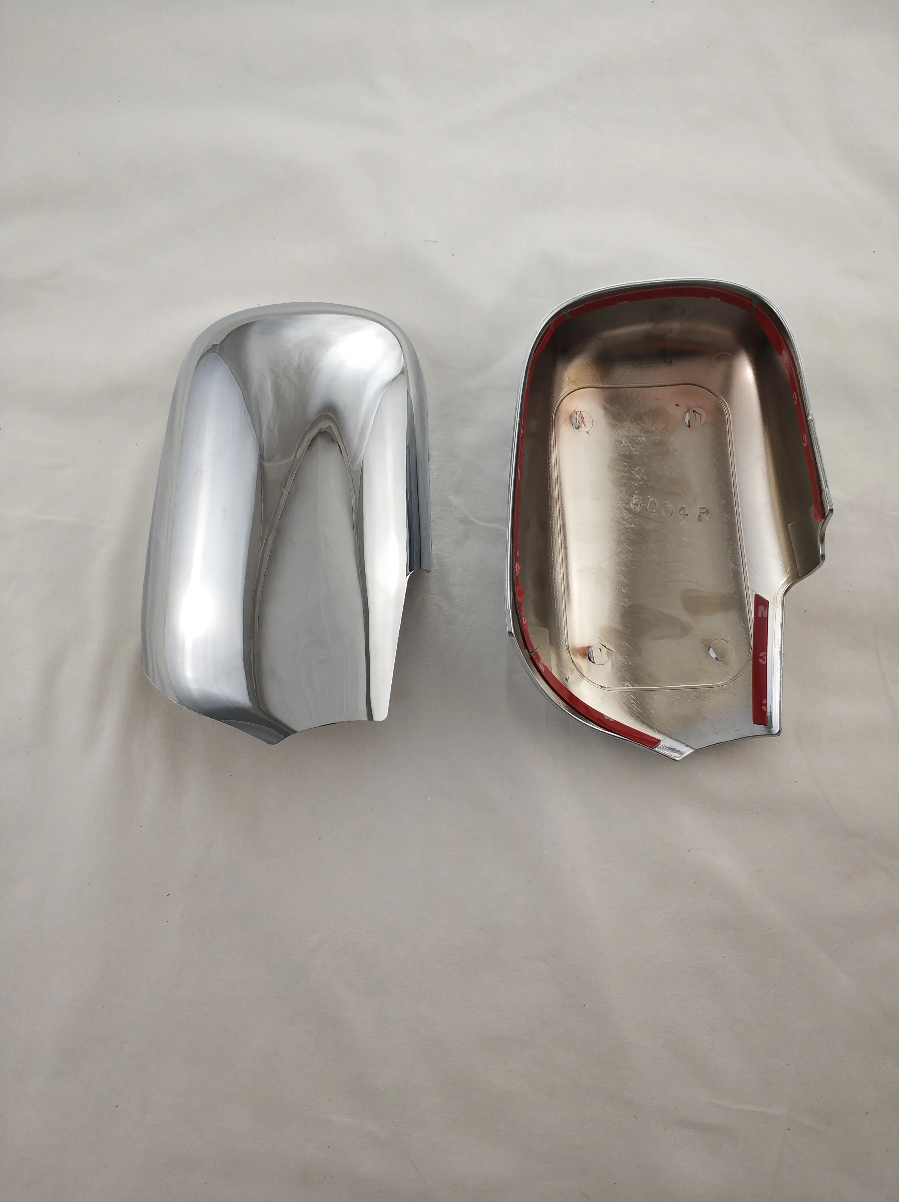 2PCS Car Chrome Plated Rearview Accessories Door Mirror Cover Trim Paste Style For Toyota Yaris Vitz 1996 1997 1998 1999 2000