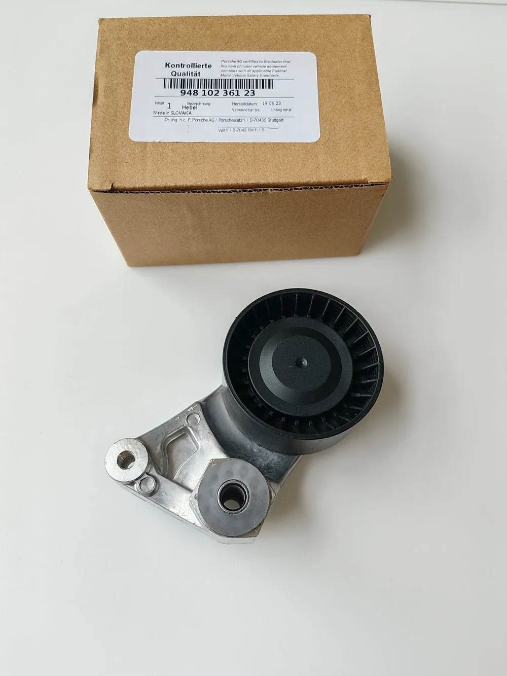 

Genuine OEM Engine Belt Tensioner Pulley 94810236123 for Porsche Cayenne Macan Panamera 3.6 4.8 4.8L