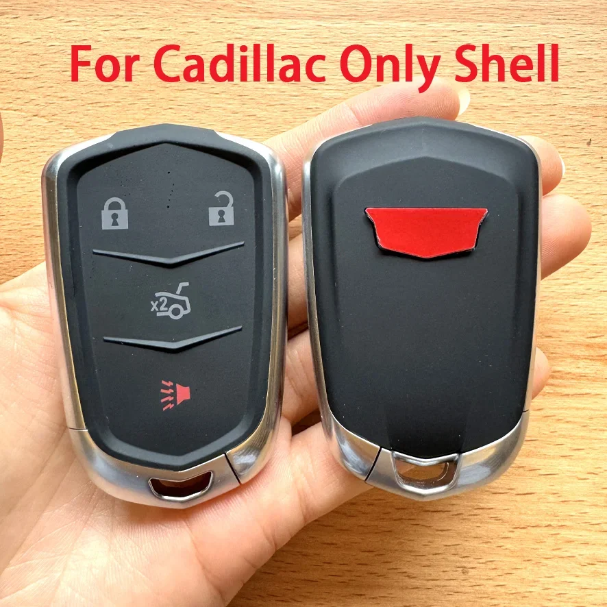 BB Key 4 Buttons Smart Remote Control Car Key Shell Case For Cadillac SRX CTS ATS XTS Escalade ESV