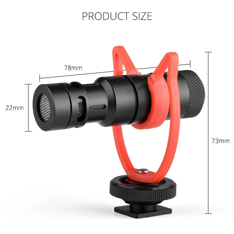 Mikrofon pojemnościowy z redukcją szumów Nagrywanie kamery Wywiad Mikrofon USB Bezpośrednia transmisja Mini mikrofon Łatwa instalacja