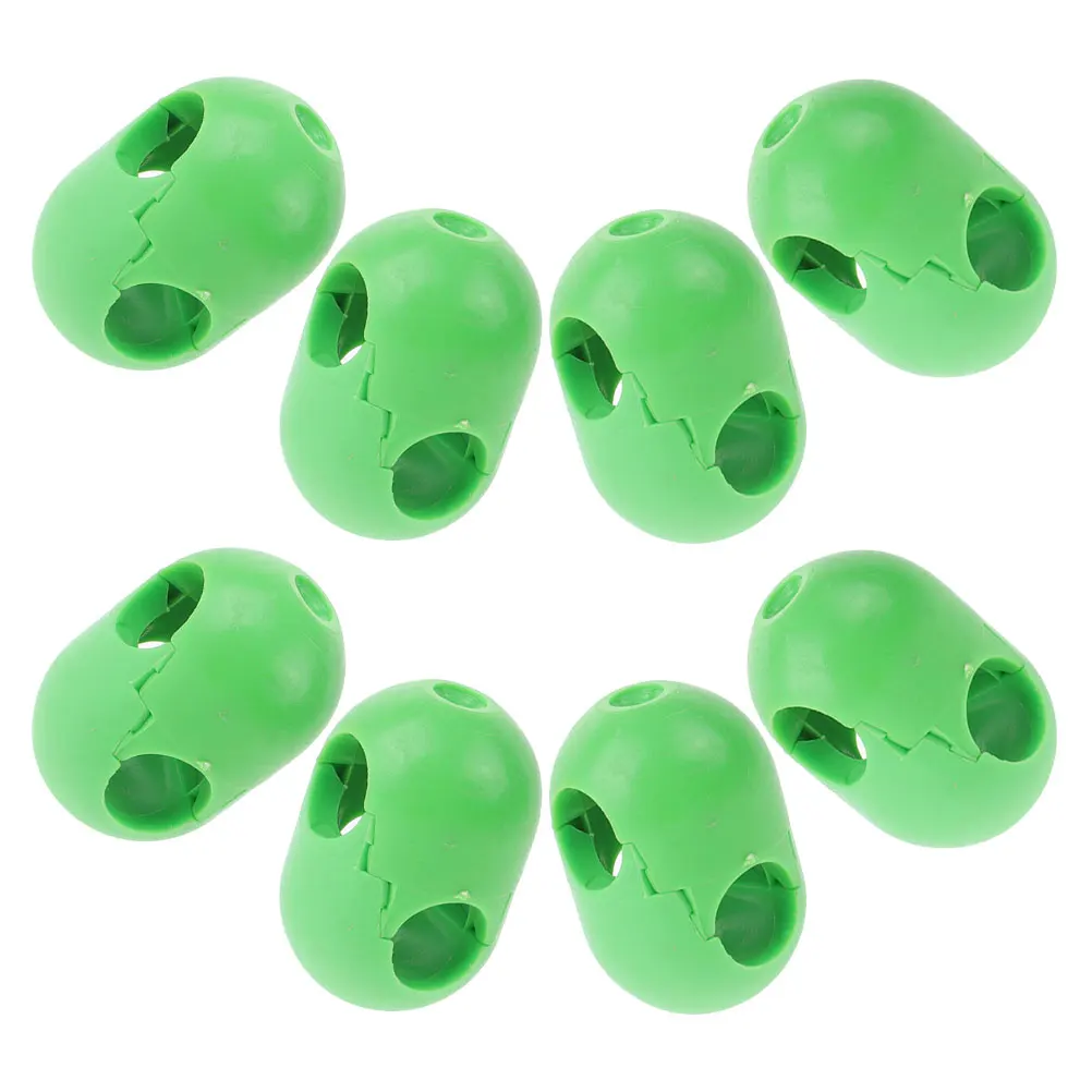 

8 шт., детские аксессуары для непослушного замка, сетчатые пряжки для скалолазания, соединители для веревки для детской площадки, долговечный пластик