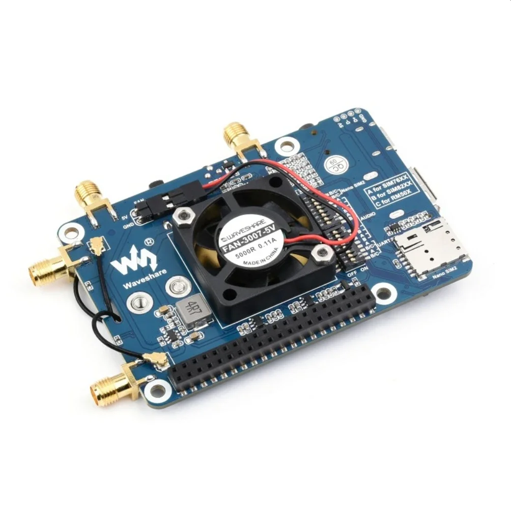 وحدة اتصال Raspberry Pi 5G 5G/4G/3G GNSS لـ Raspberry Pi 4B 5G راوتر لاسلكي 5G بث مباشر