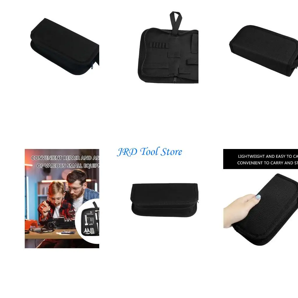 A2UD Oxford Bolsa herramientas portátiles Impermeables Impermeables Bolsa almacenamiento Multifunción Hardware Piezas