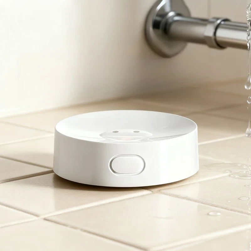 2 Accurate water leakage detection, sound and light, various alarms, remote reminders, household smart devices