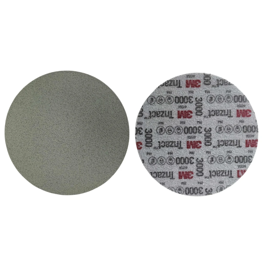 Trizact-02085 Pyramid Disc Sponge Sandpaper P3000 Precision Grinding 6in/152mm For Polishing Car Paint Automobile