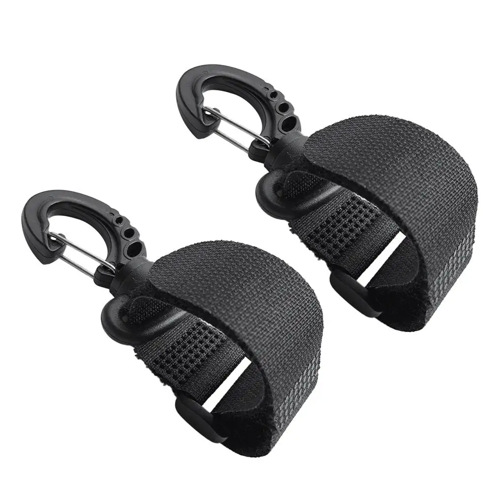 2 Pack Durable Premium Kayak Paddle Holder Canoe Clip Fishing Rod Strap Rest