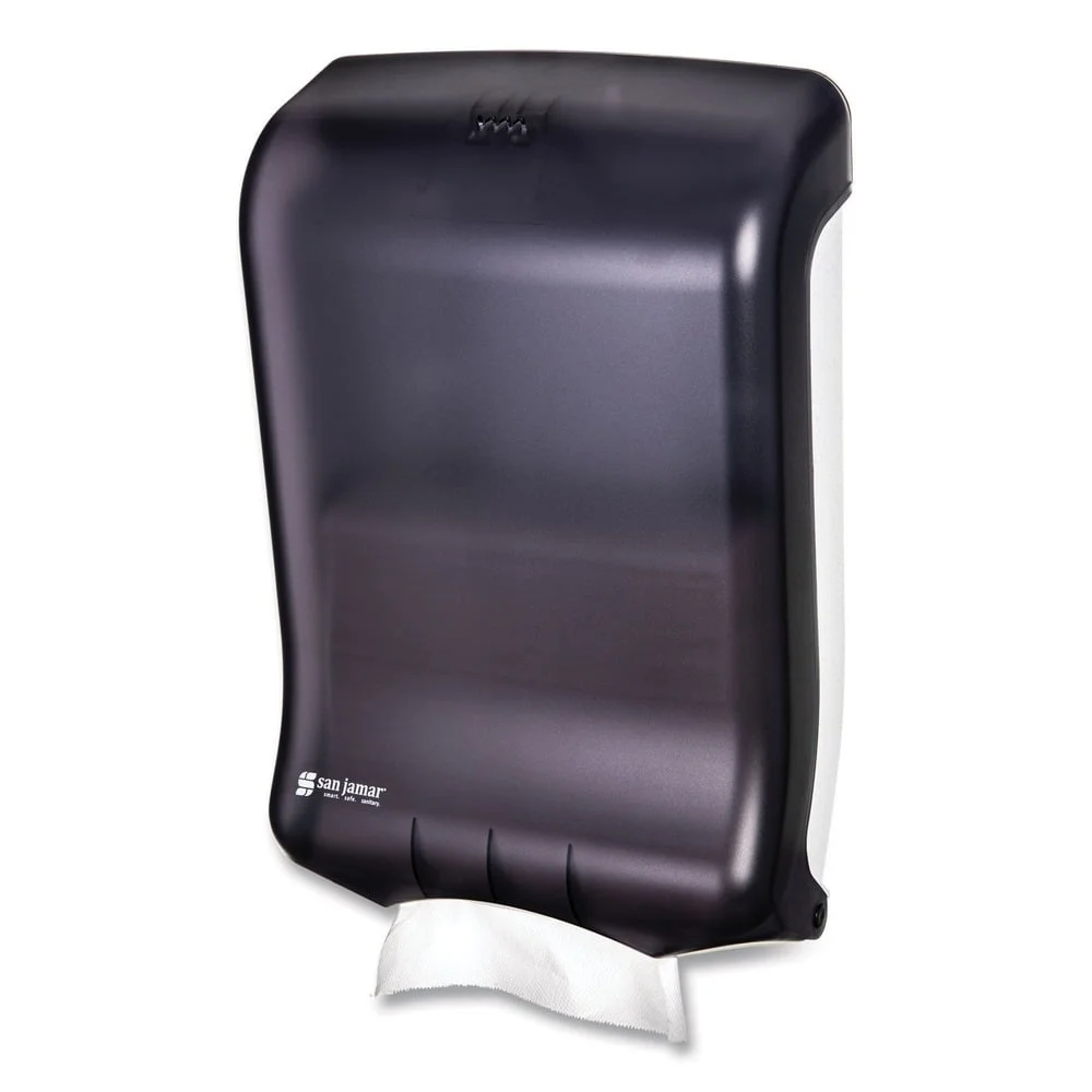 Ultrafold Multifold C-Fold Towel Dispenser Clean Low Profile Design Durable Plastic Construction 750 Towels Capacity Ideal Tight