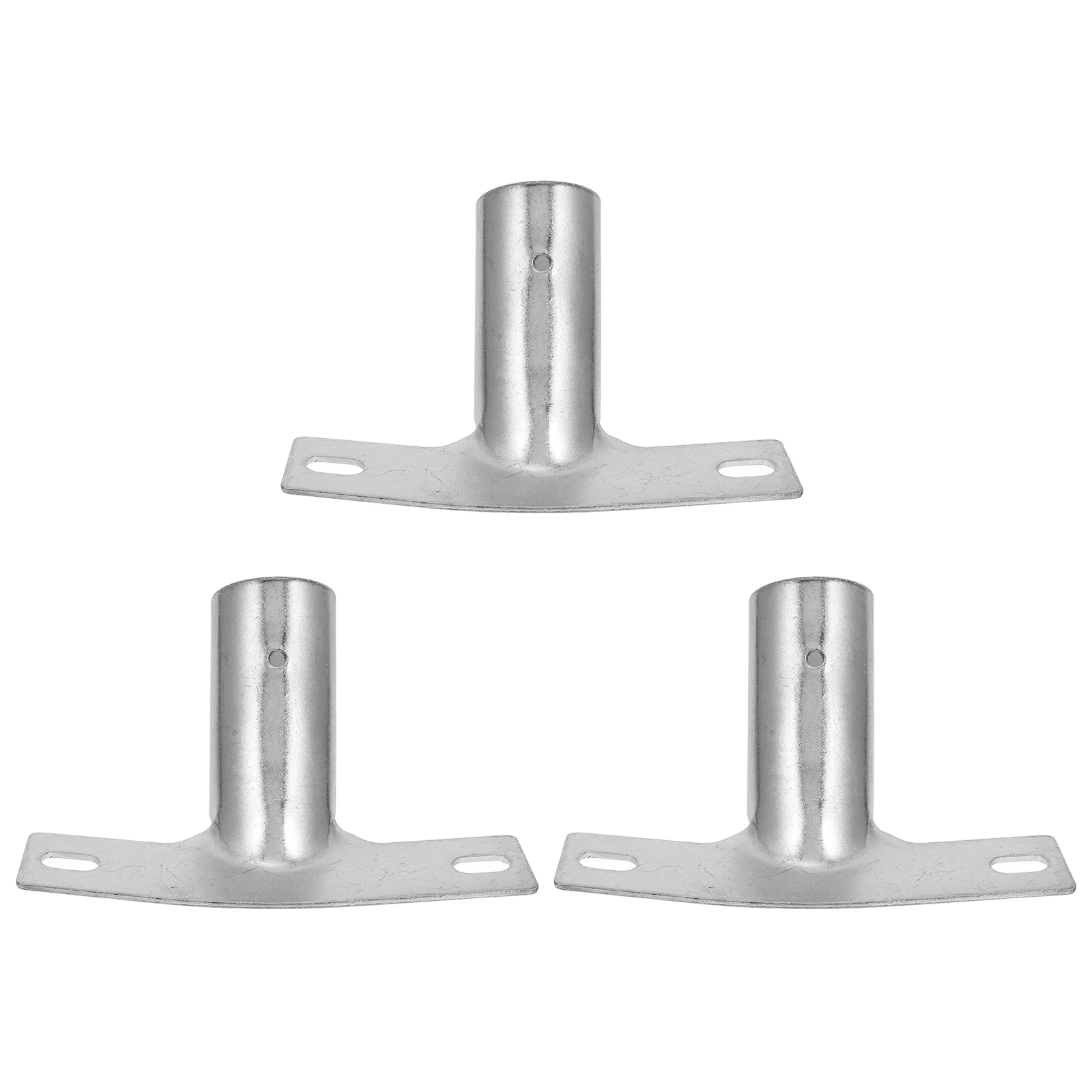 

3pcs Broom Handle Holder Adapter For Pole Broom Head Floor Broom Handle Connect Metal Thread Tip Broom Extension Pole Connector