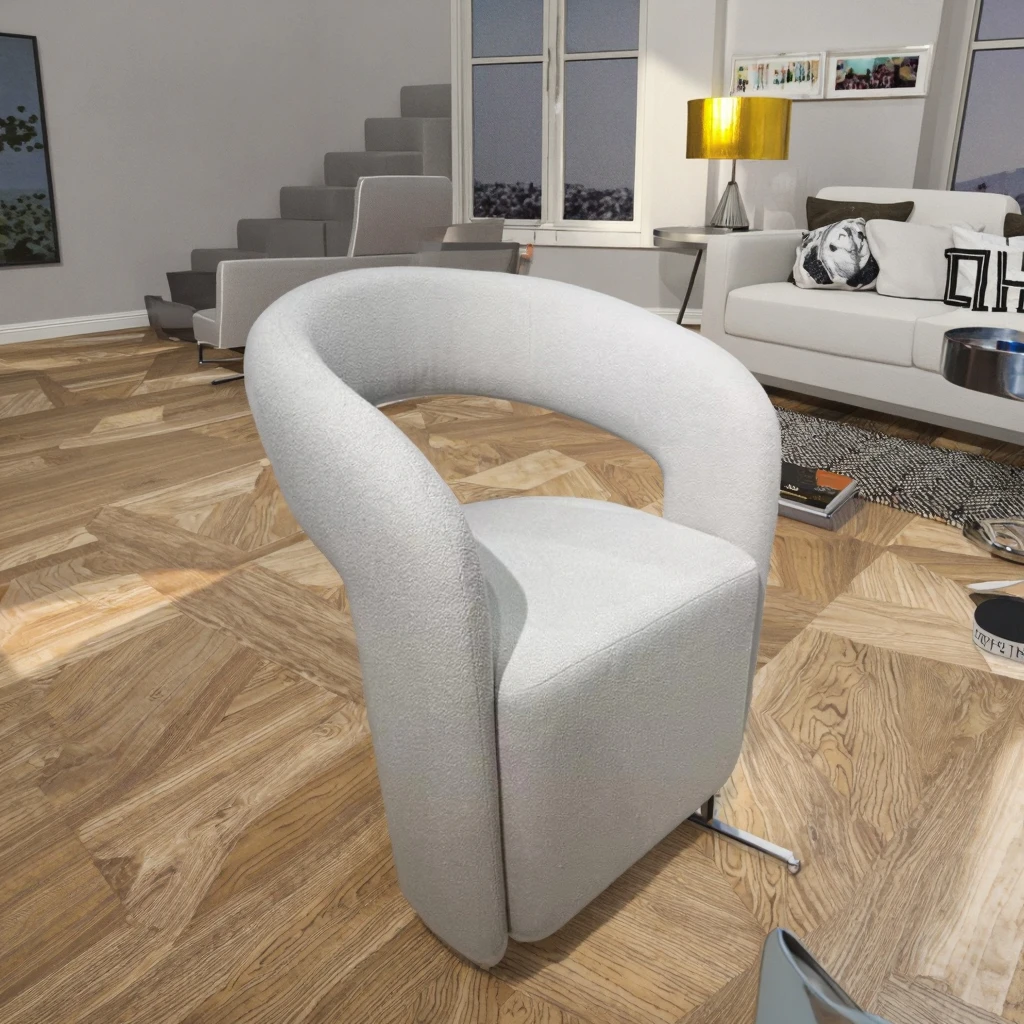 Living room chair wholesale household furniture leisure chair custom with rotation removable
