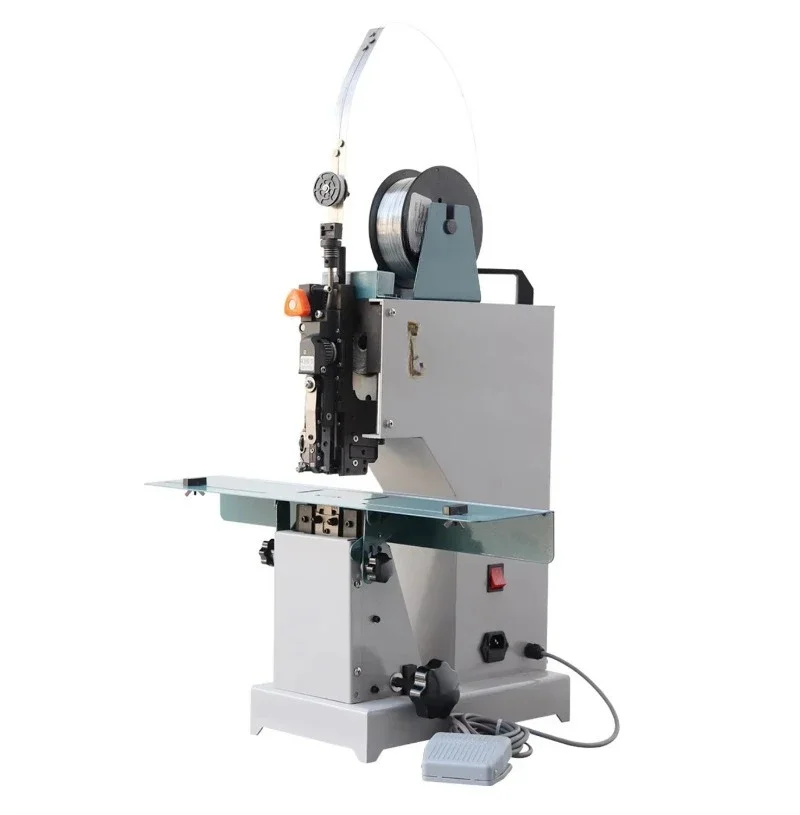 100 Electric Single Head Wire Binding Machine Saddle Stitching Machine