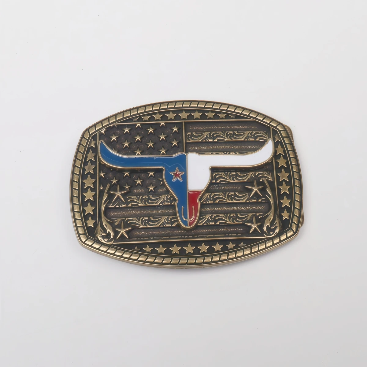 1 Belt Buckle, Retro Western Cowboy Style Belt Buckle, Unique Wide Belt Buckle