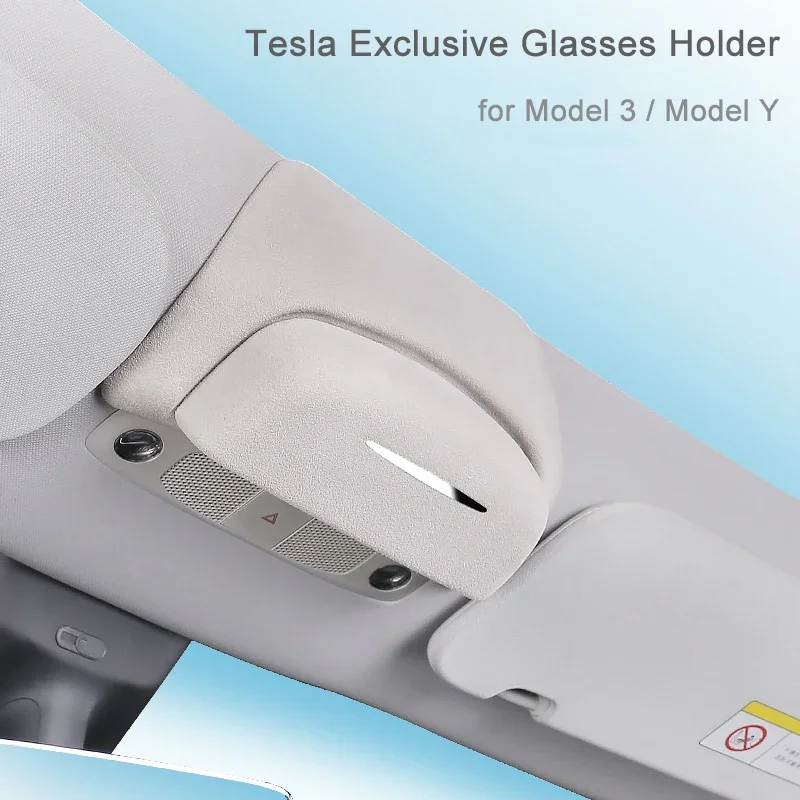 

For Tesla Model 3 Y Roof Sun Visor Glasses Case Sunglasses Organizer Holder Storage Box Accessories for Glasses Original Style