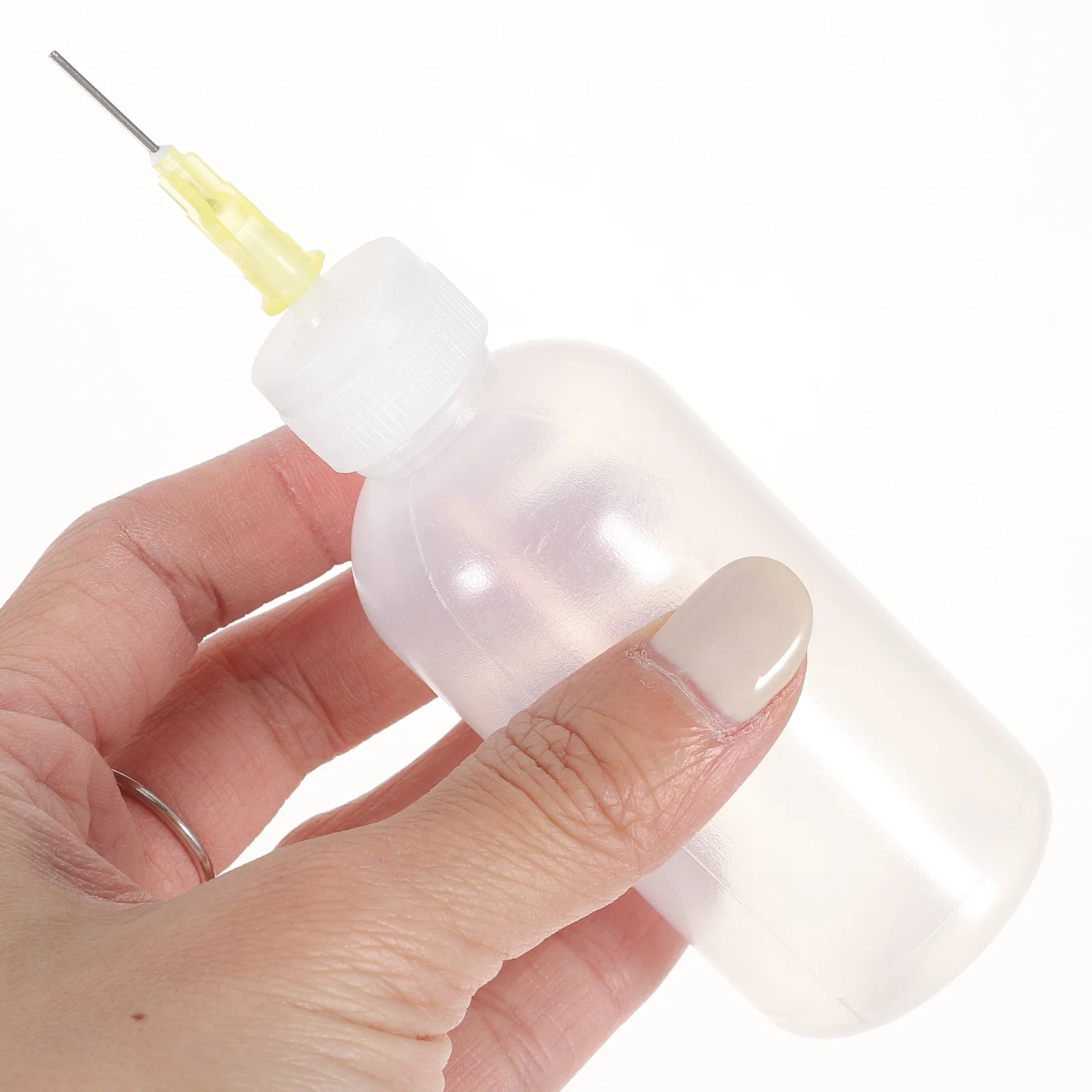 6 Pcs Glue Applicator Bottle Container Squeeze Bottles Needle Tip Precision Oil Dropper