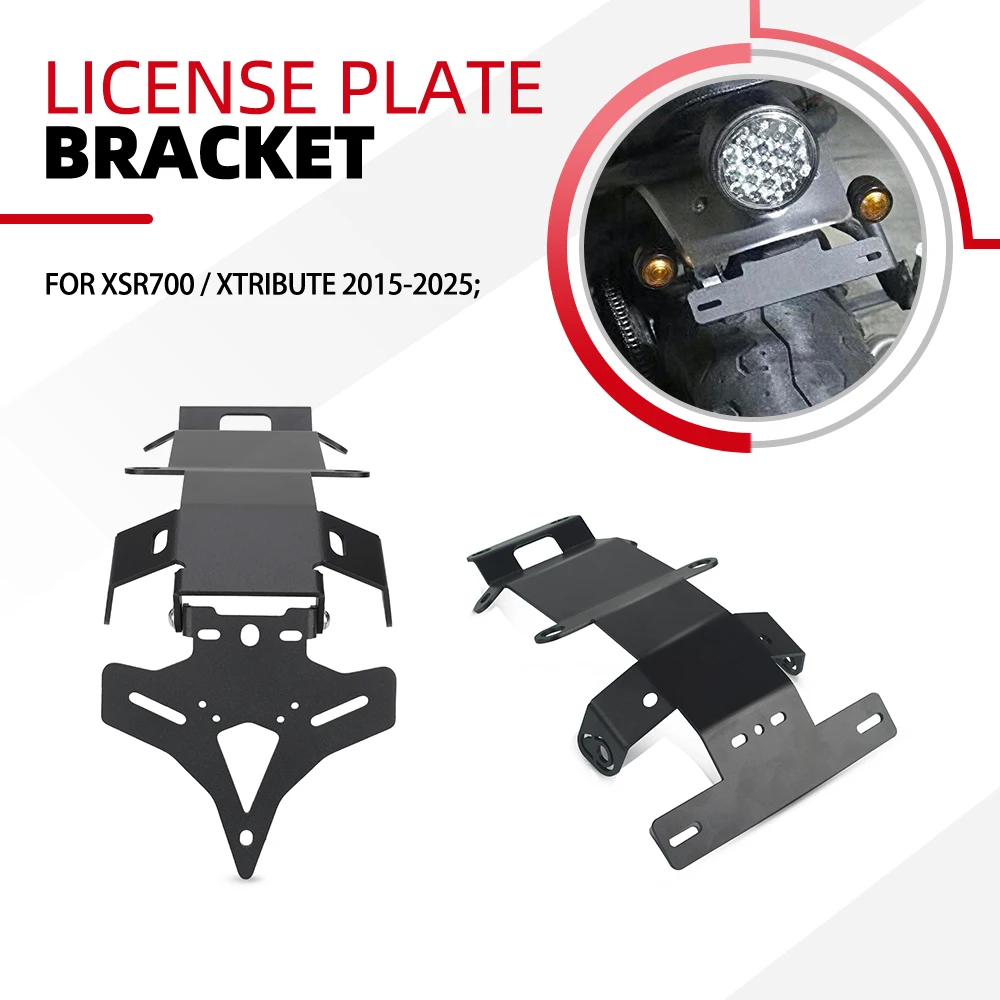 FOR YAMAHA XSR700 / XTribute 2015-2023 2024 2025 XSR 700 License Plate Holder Bracket Fender Eliminator Motorcycle Accessories