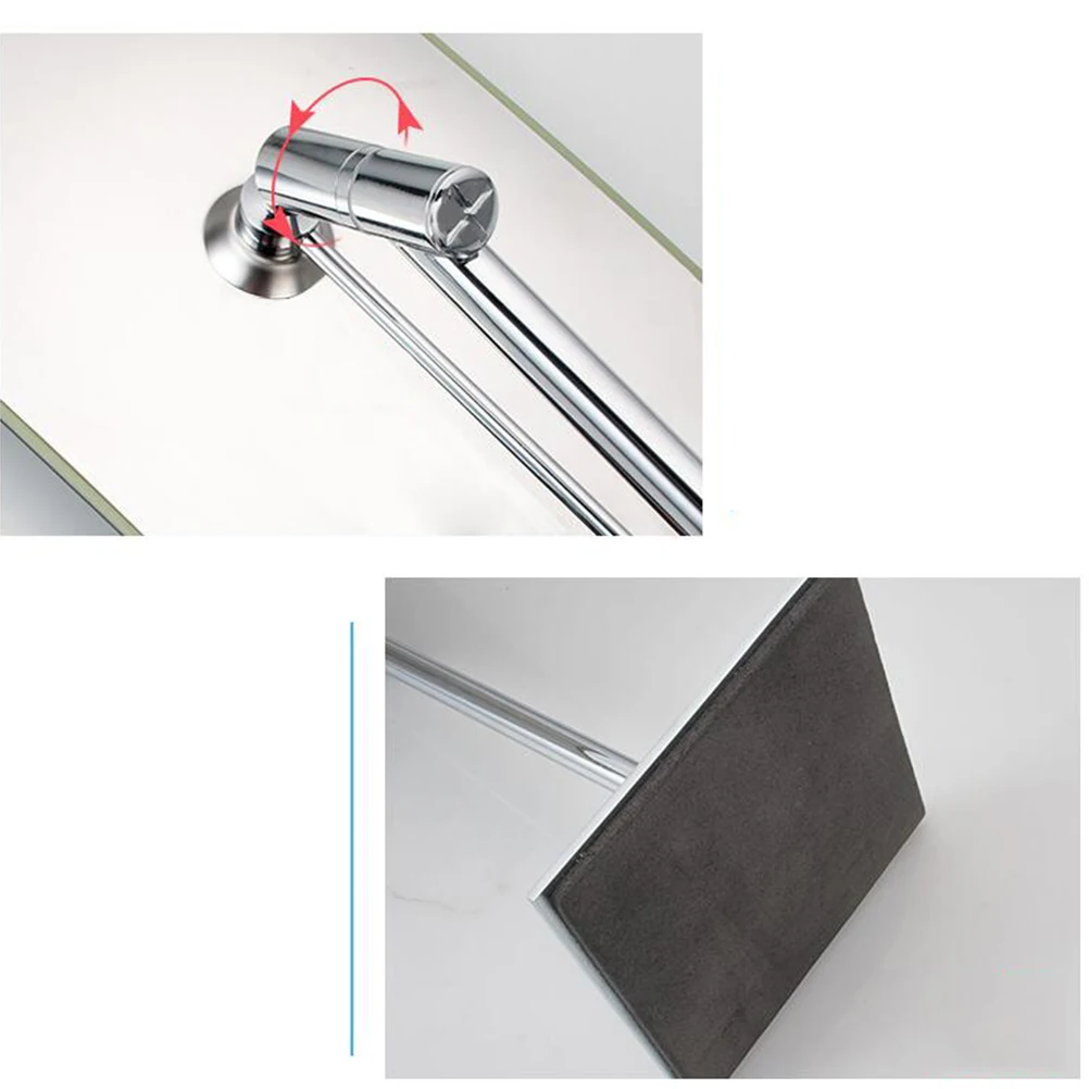 

Premium Metal Makeup Mirror with 3X Magnification Rotating Desktop Vanity Mirror for Shaving Skincare Elegant Gift for Women and